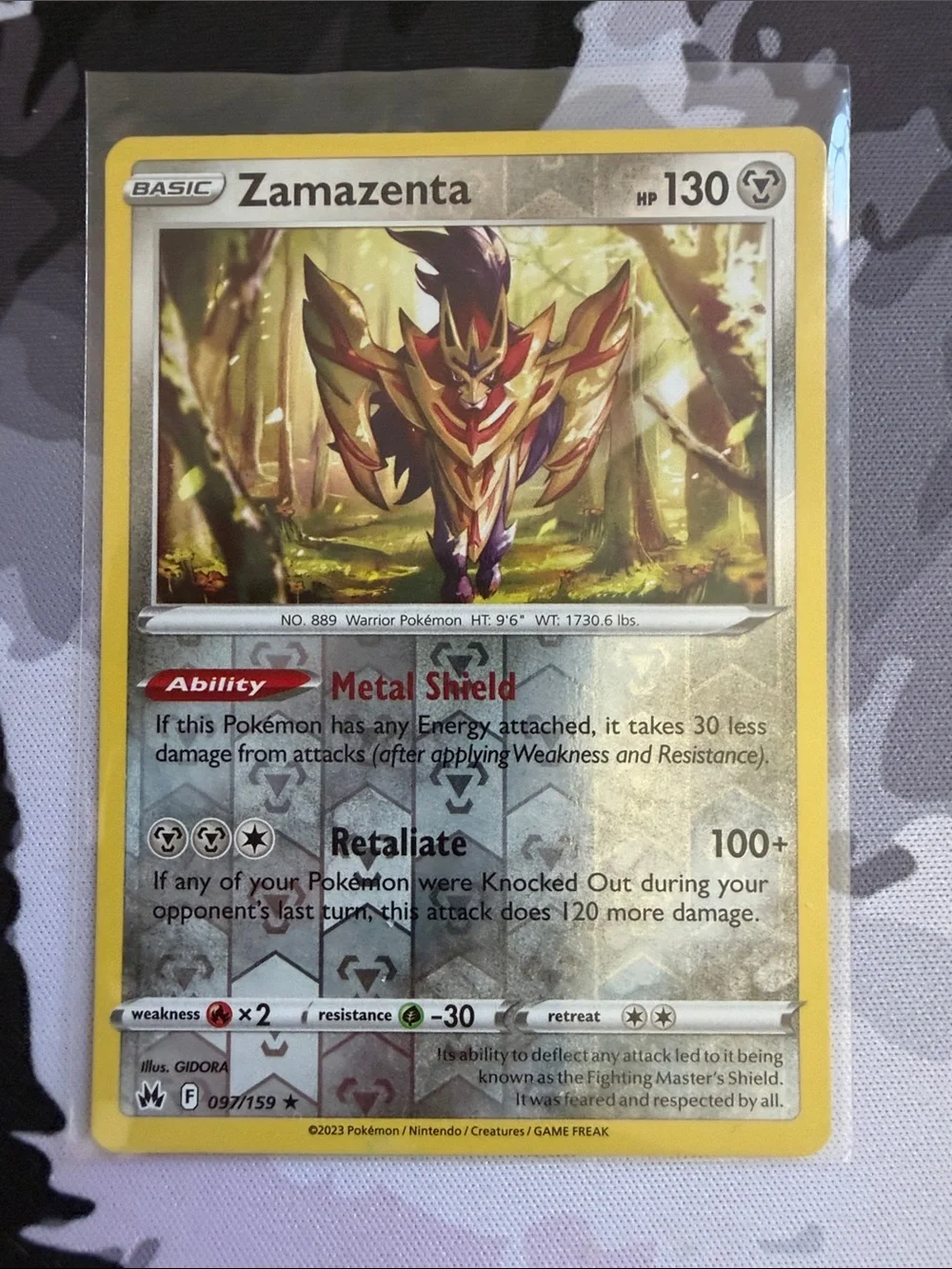 Zacian & Zamazenta Legendary Pokémon Holo Card Lot ⚔️ | 4 Cards ✨5/$25✨